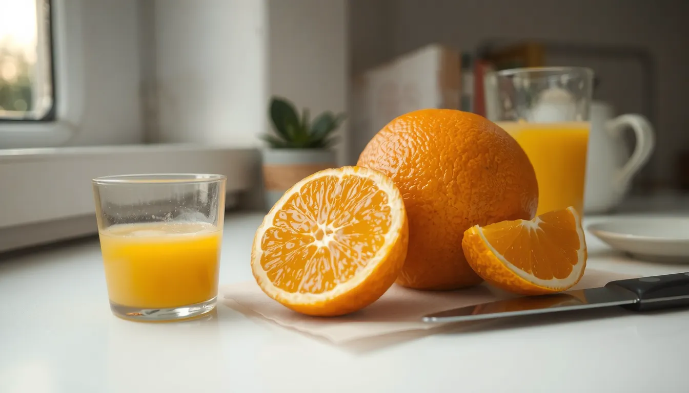 manger une orange le soir fait grossir