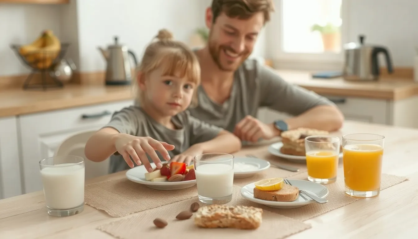 petit déjeuner équilibré enfant