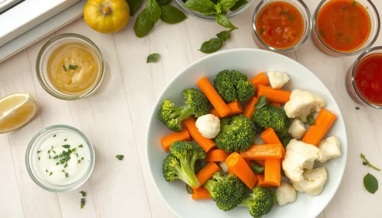 Sauce pour légume vapeur : 5 recettes légères, rapides et pas à pas